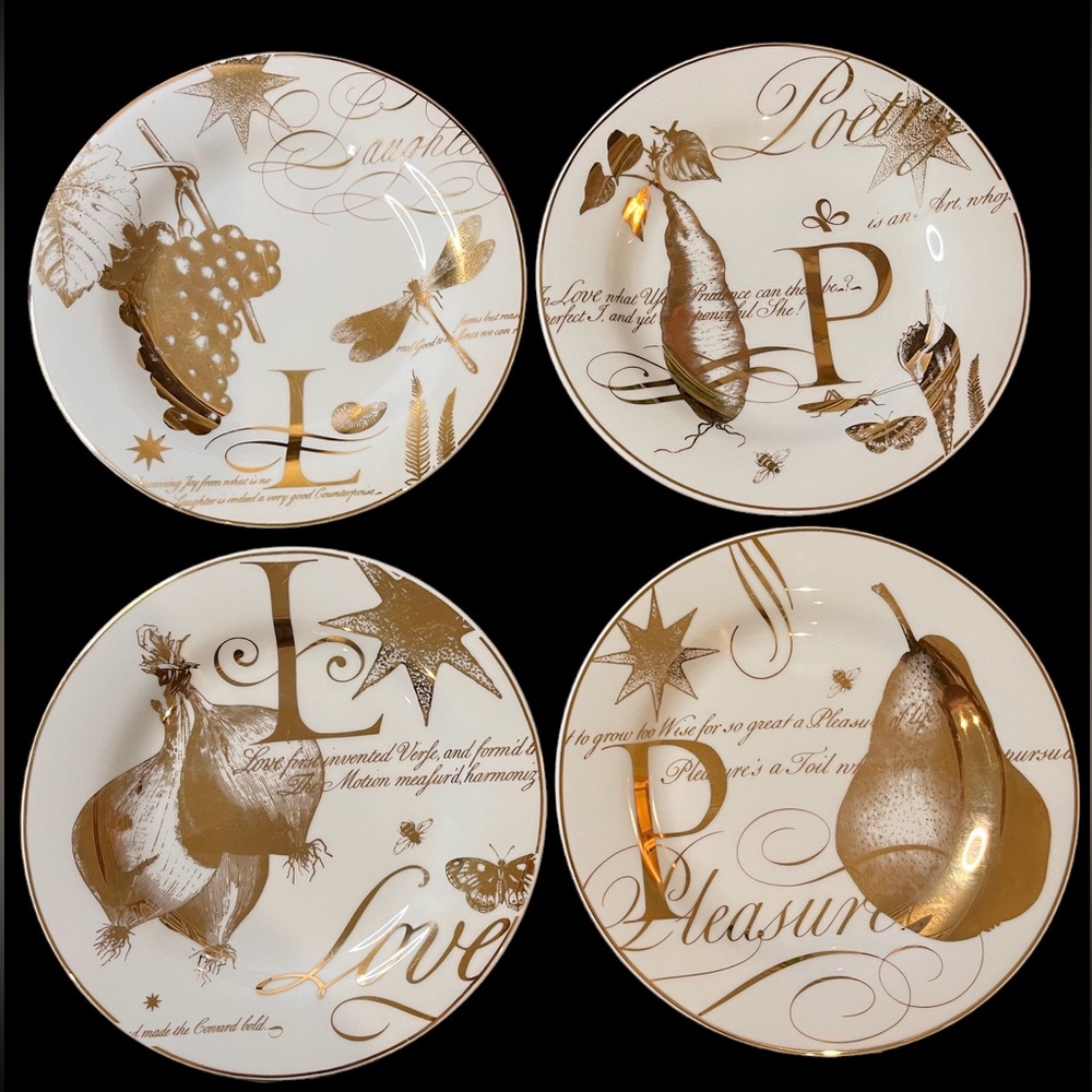 Pottery Barn Porcelain Plates